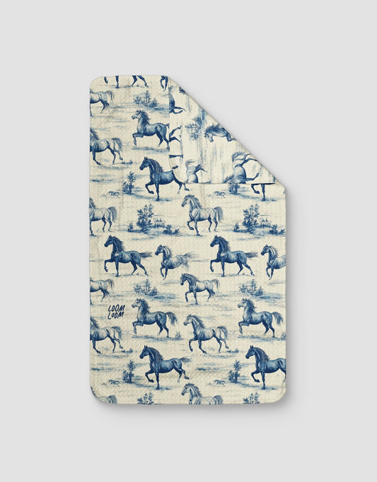 Blue Horsies - Loom Loom