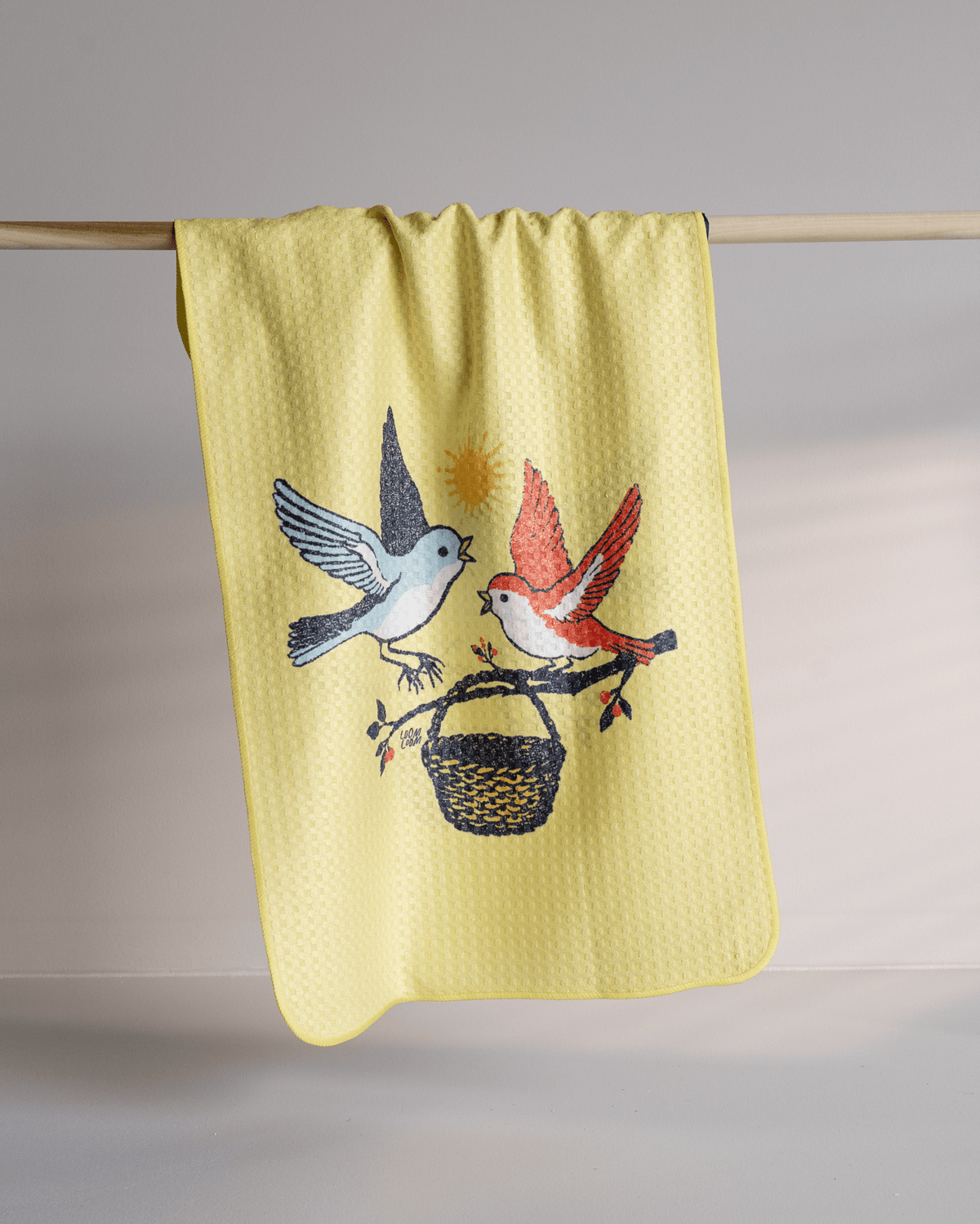 Blue Red Birds - Loom Loom