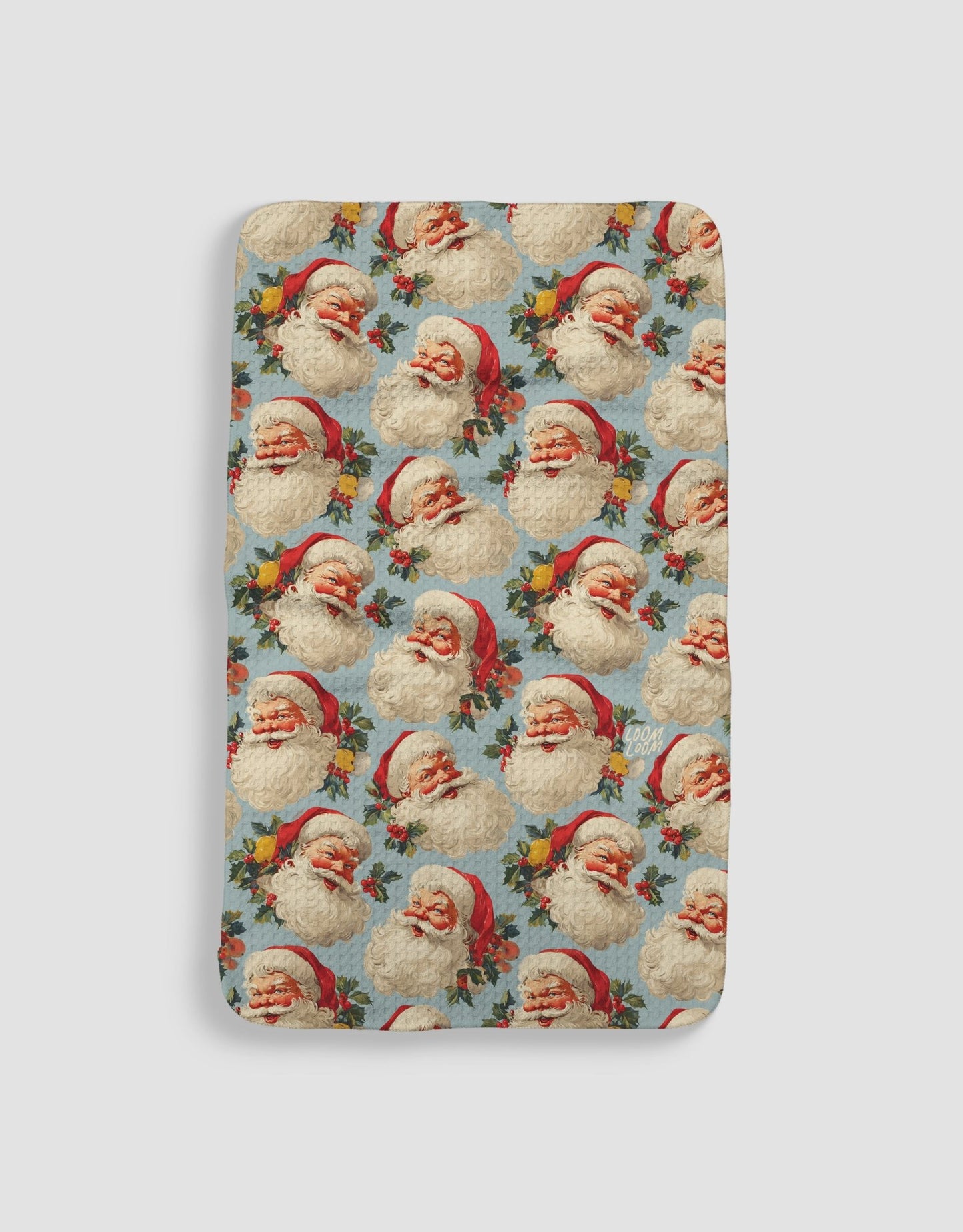 Blue Santas - Loom Loom