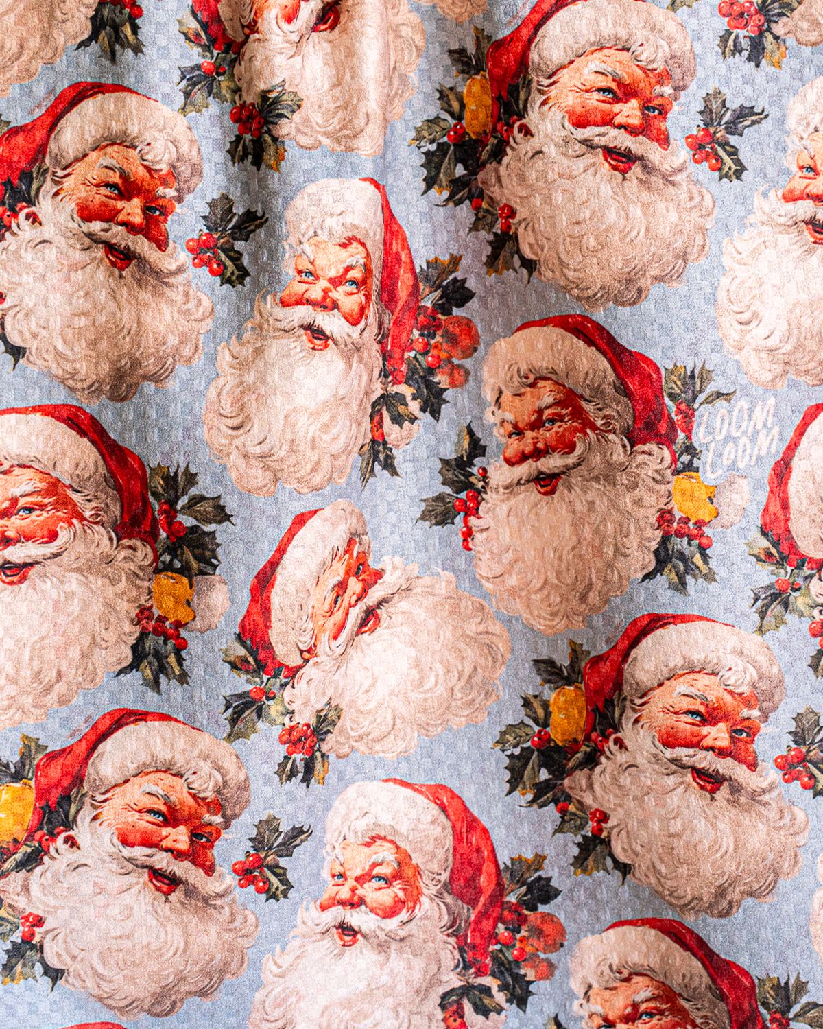 Blue Santas - Loom Loom