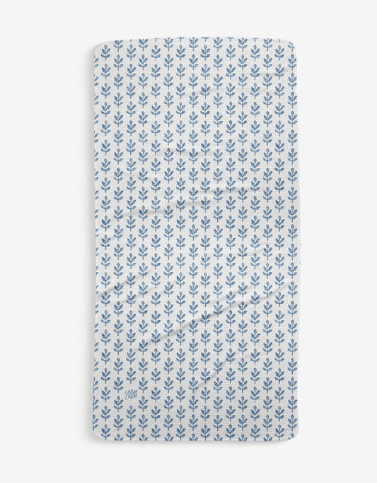 Blue Stems Bath Towel - Loom Loom