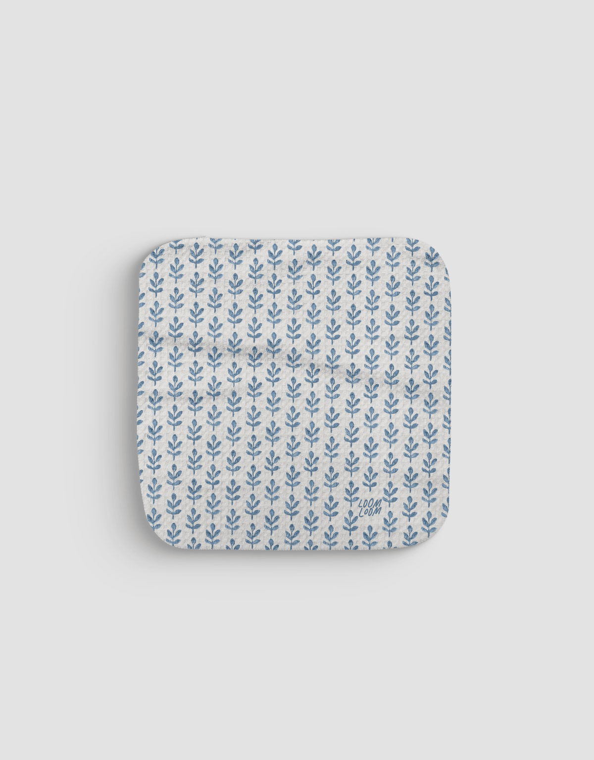 Blue Stems Dishcloth - Loom Loom