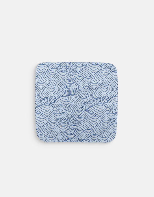 Blue Waves Dishcloth - Loom Loom