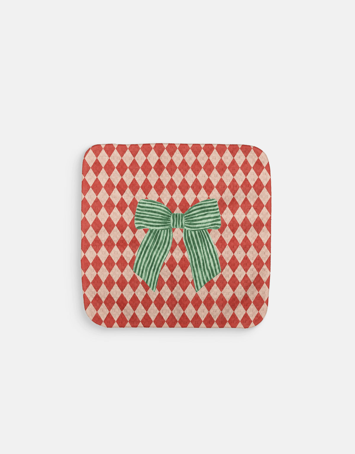 Bow Diamond Dishcloth - Loom Loom