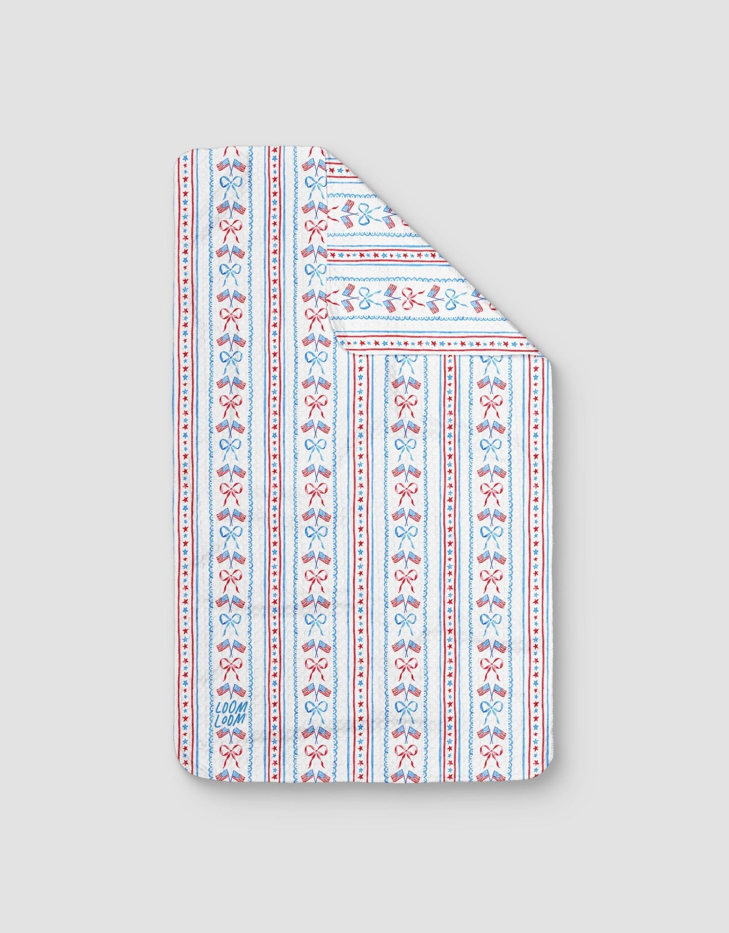 Bows Flags Striped - Loom Loom