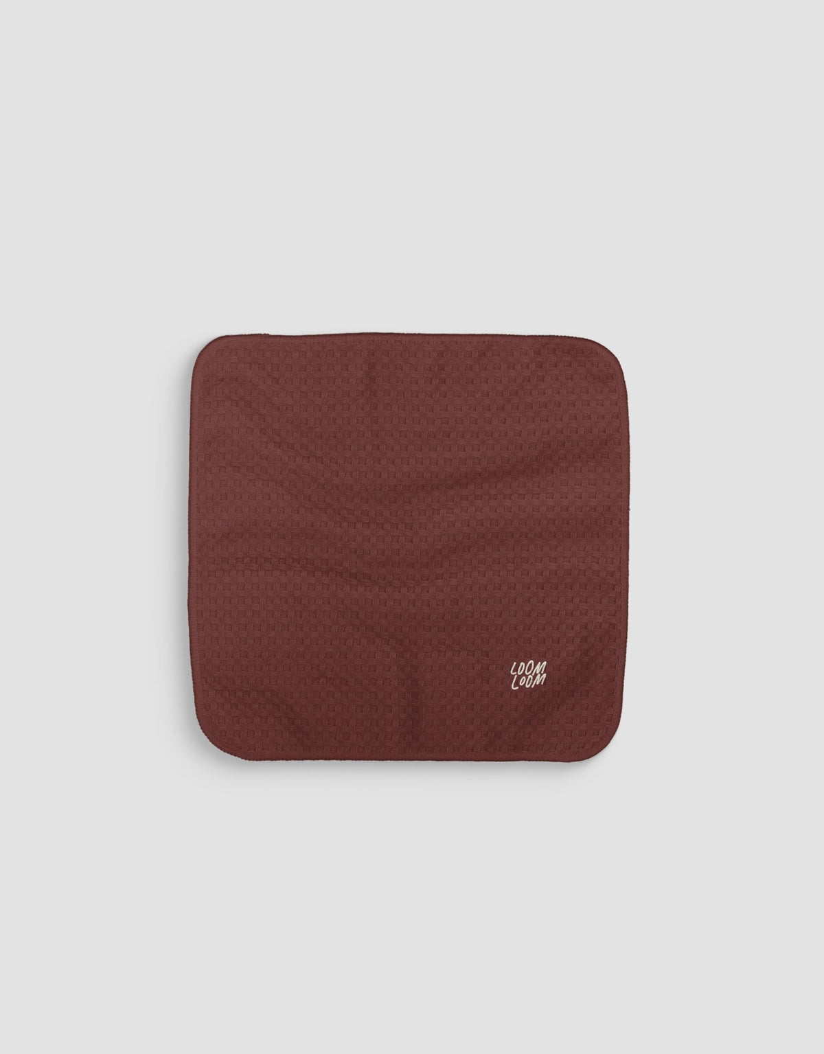 Brick Red Dishcloth - Loom Loom
