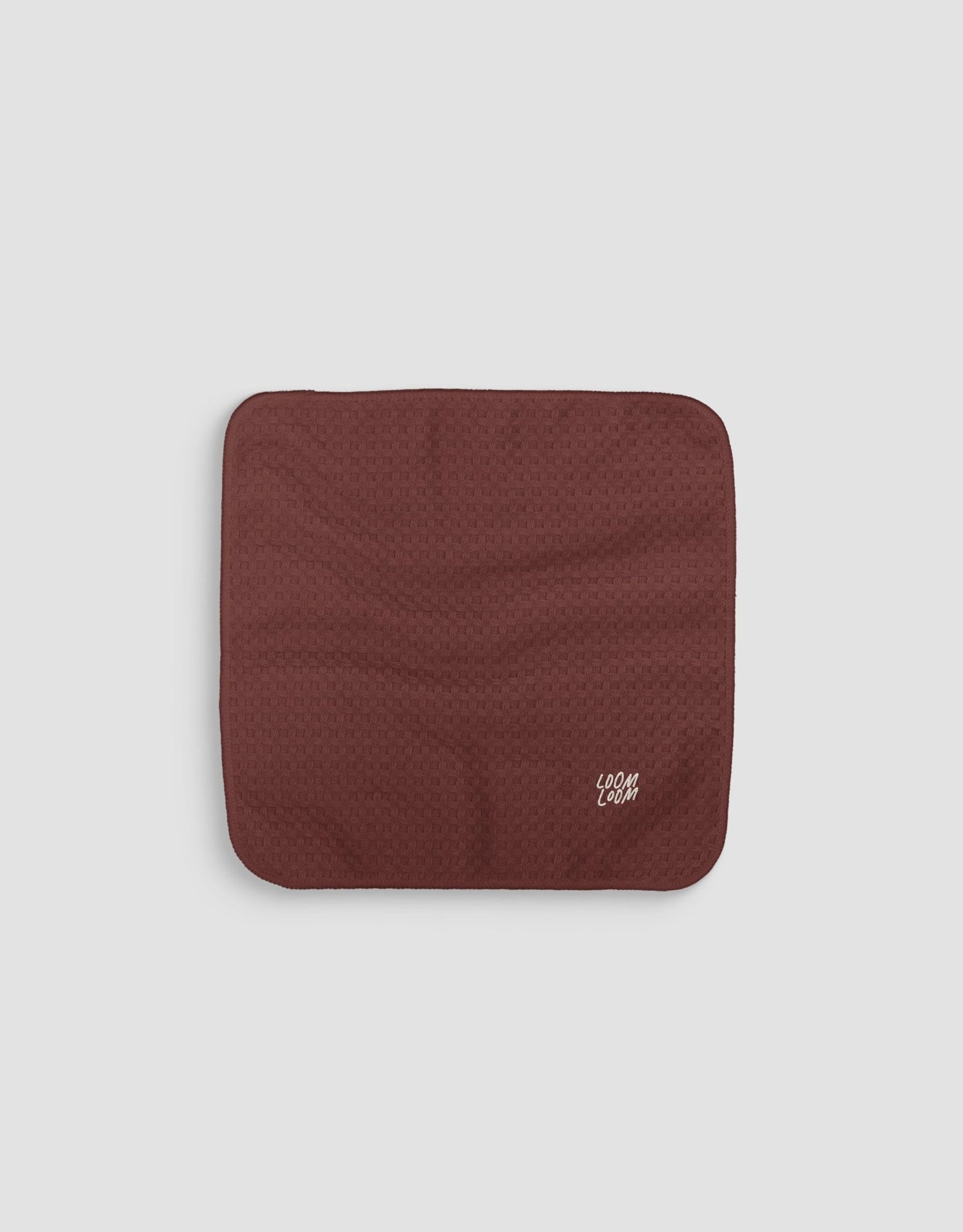 Brick Red Dishcloth - Loom Loom