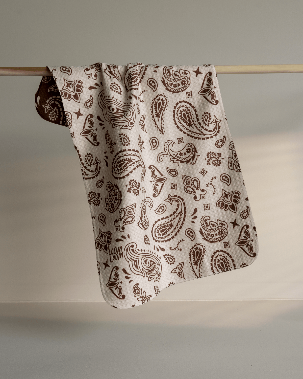 Brown Bandana Reversible - Loom Loom