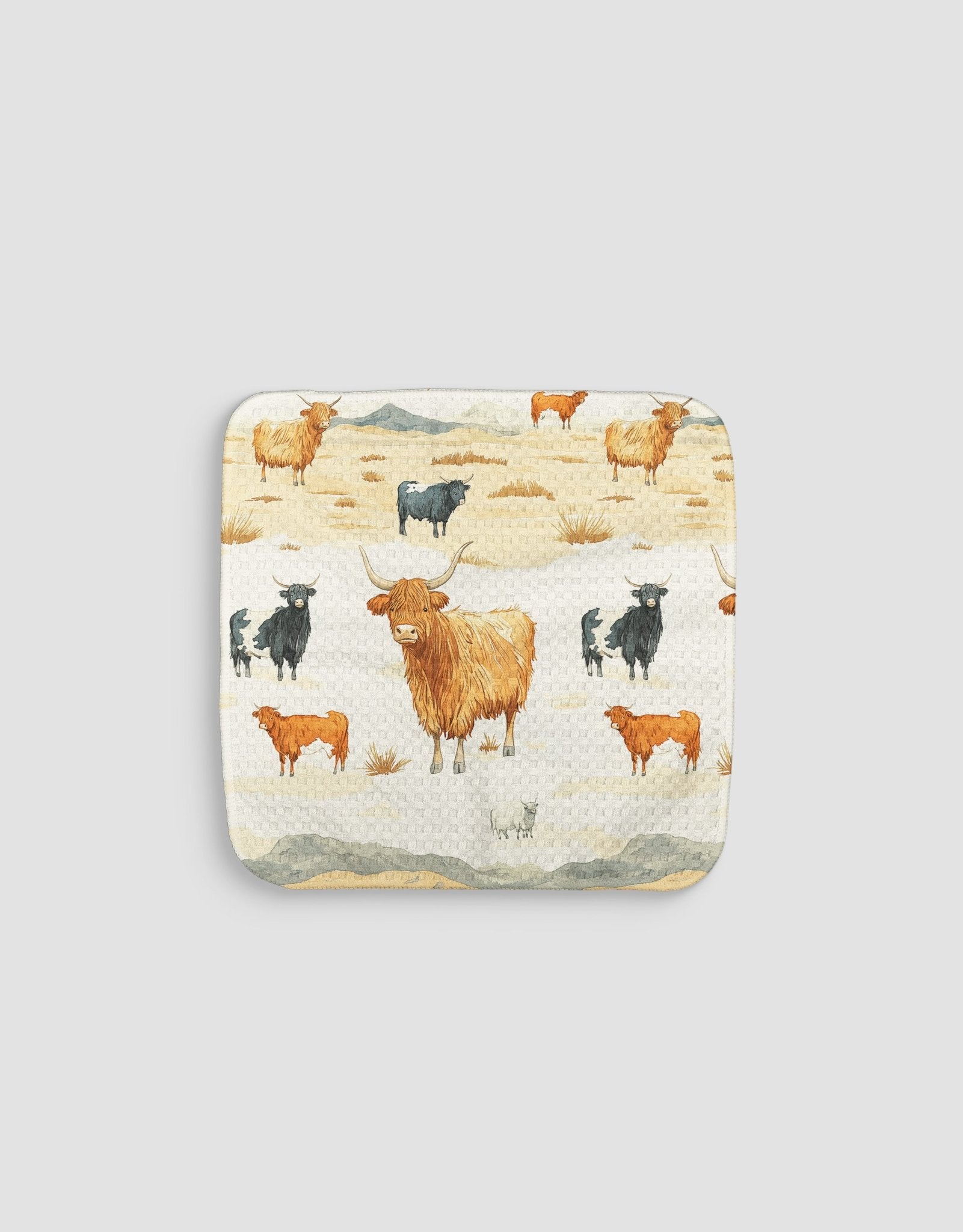 Bulls Dishcloth - Loom Loom