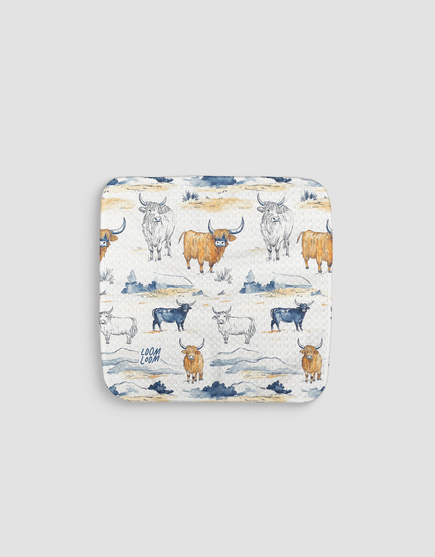 Bulls 2 Dishcloth