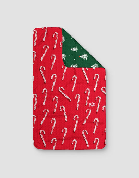Candy Cane Christmas Trees Reversible - Loom Loom