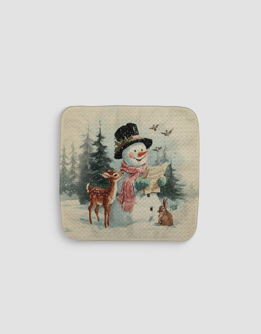 Carolers Dishcloth - Loom Loom