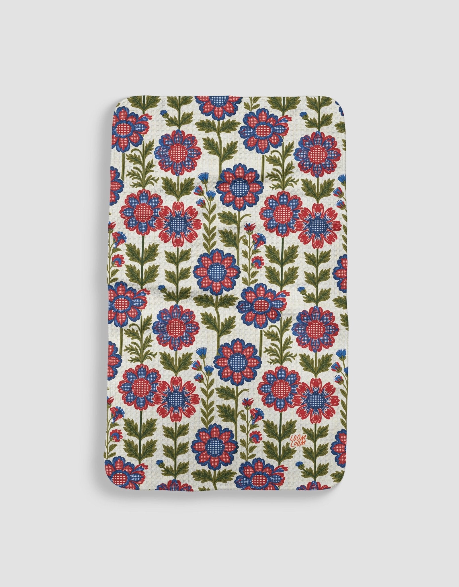 Checkered Flowers - Loom Loom