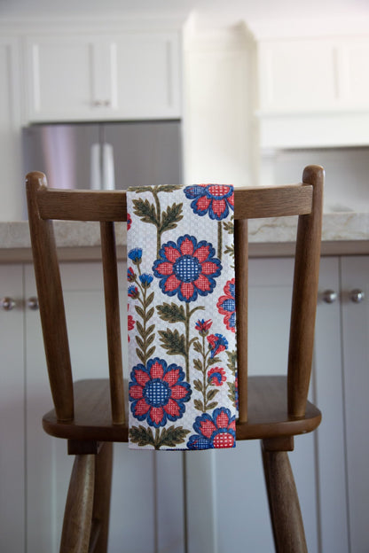 Checkered Flowers - Loom Loom