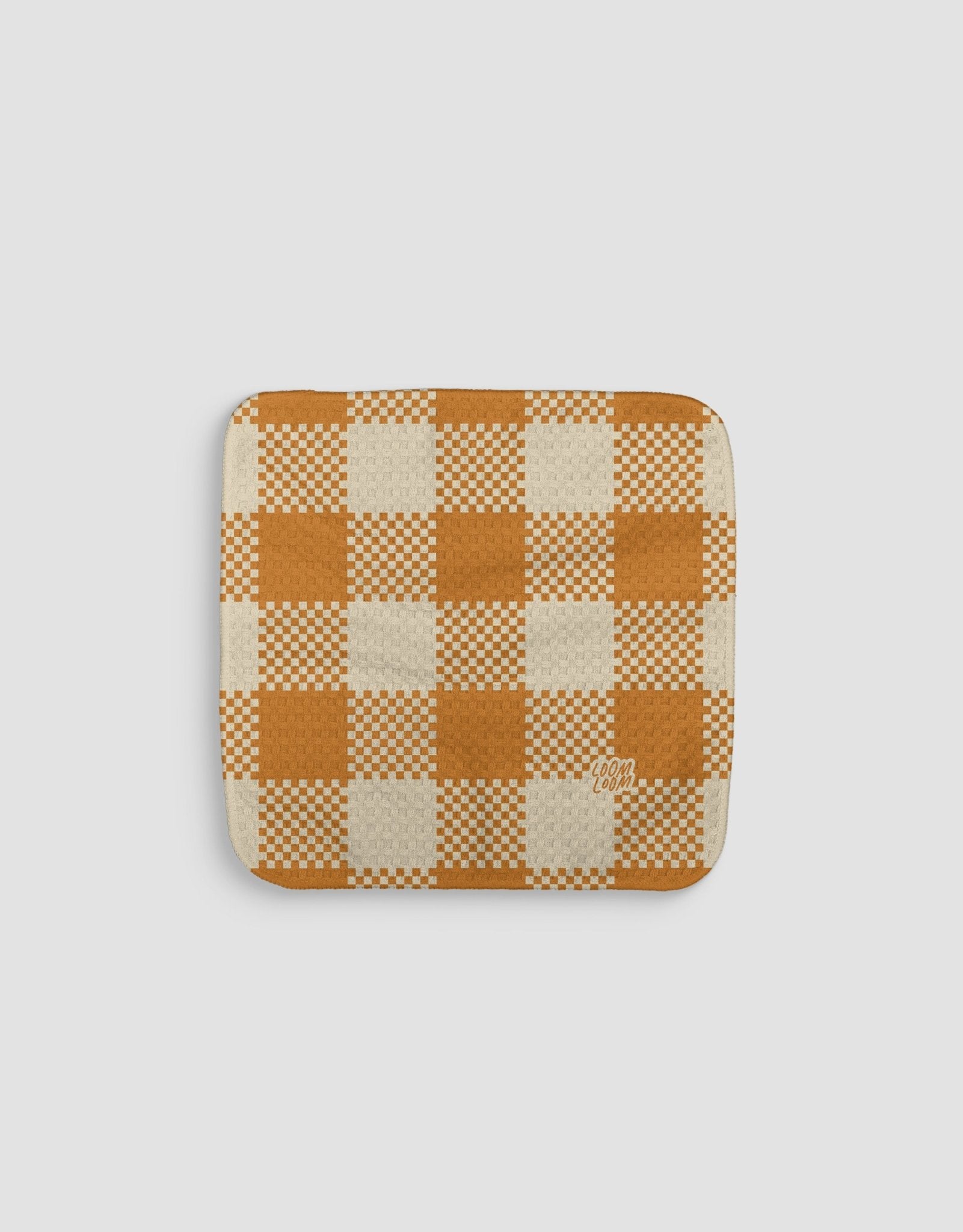 Checkers Within Checkers Dishcloth - Loom Loom