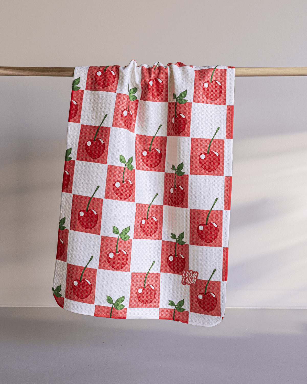 Cherry Checkers - Loom Loom