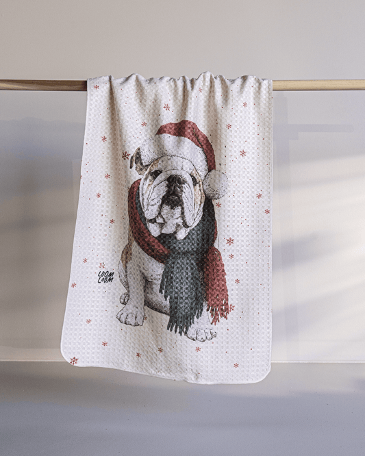 Christmas Bulldog - Loom Loom