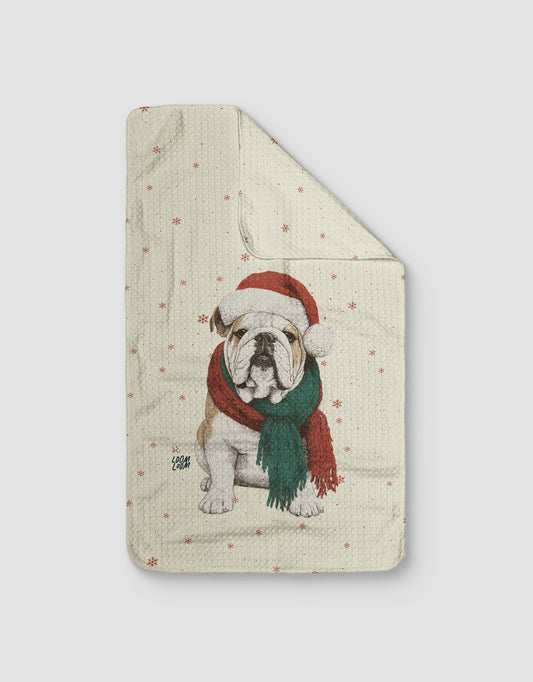 Christmas Bulldog - Loom Loom