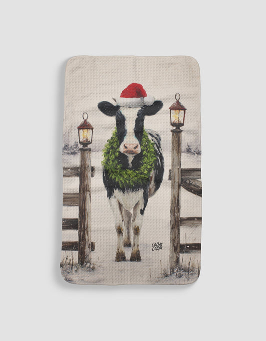 Christmas Cow - Loom Loom