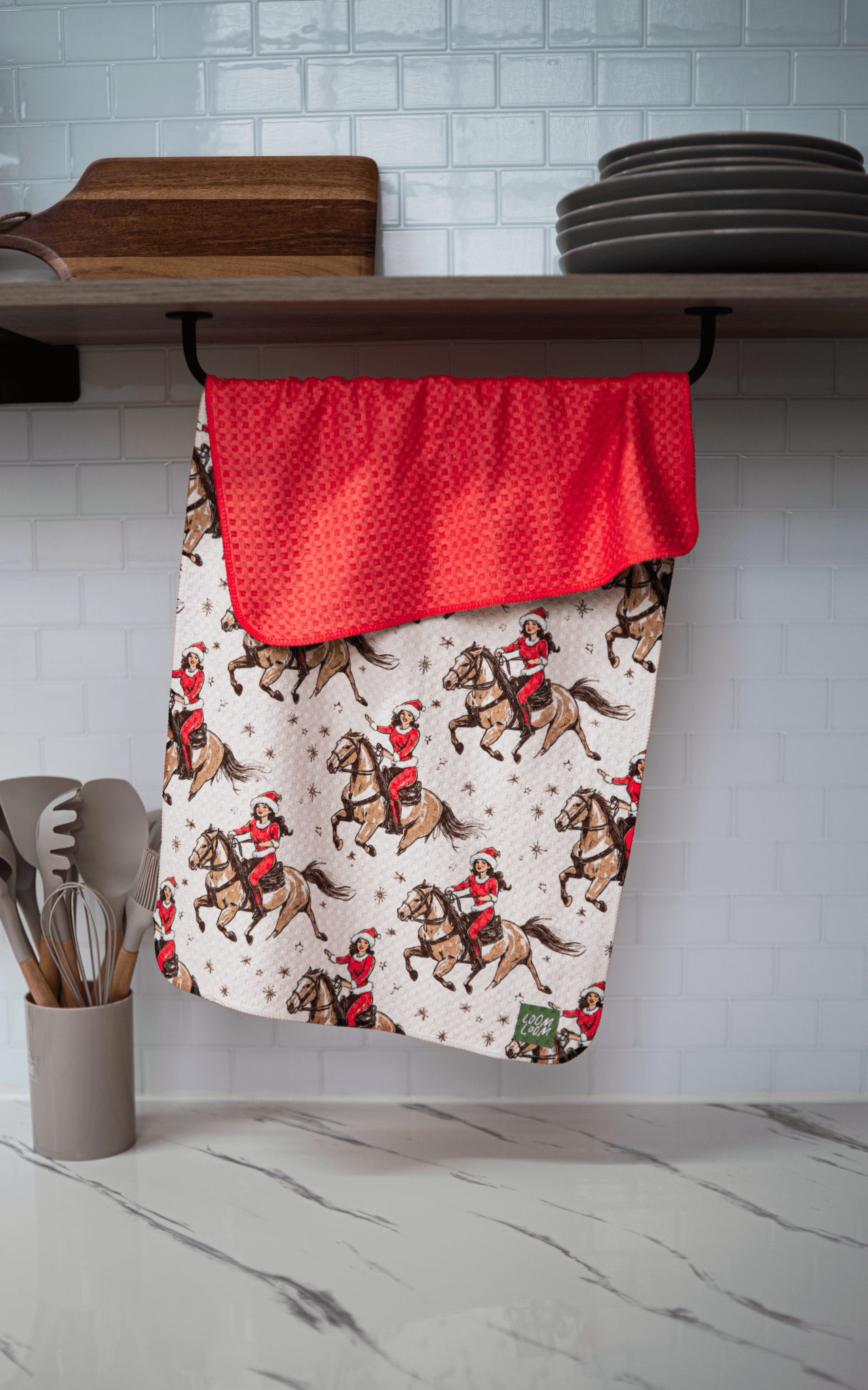 Christmas Cowgirls Reversible - Loom Loom