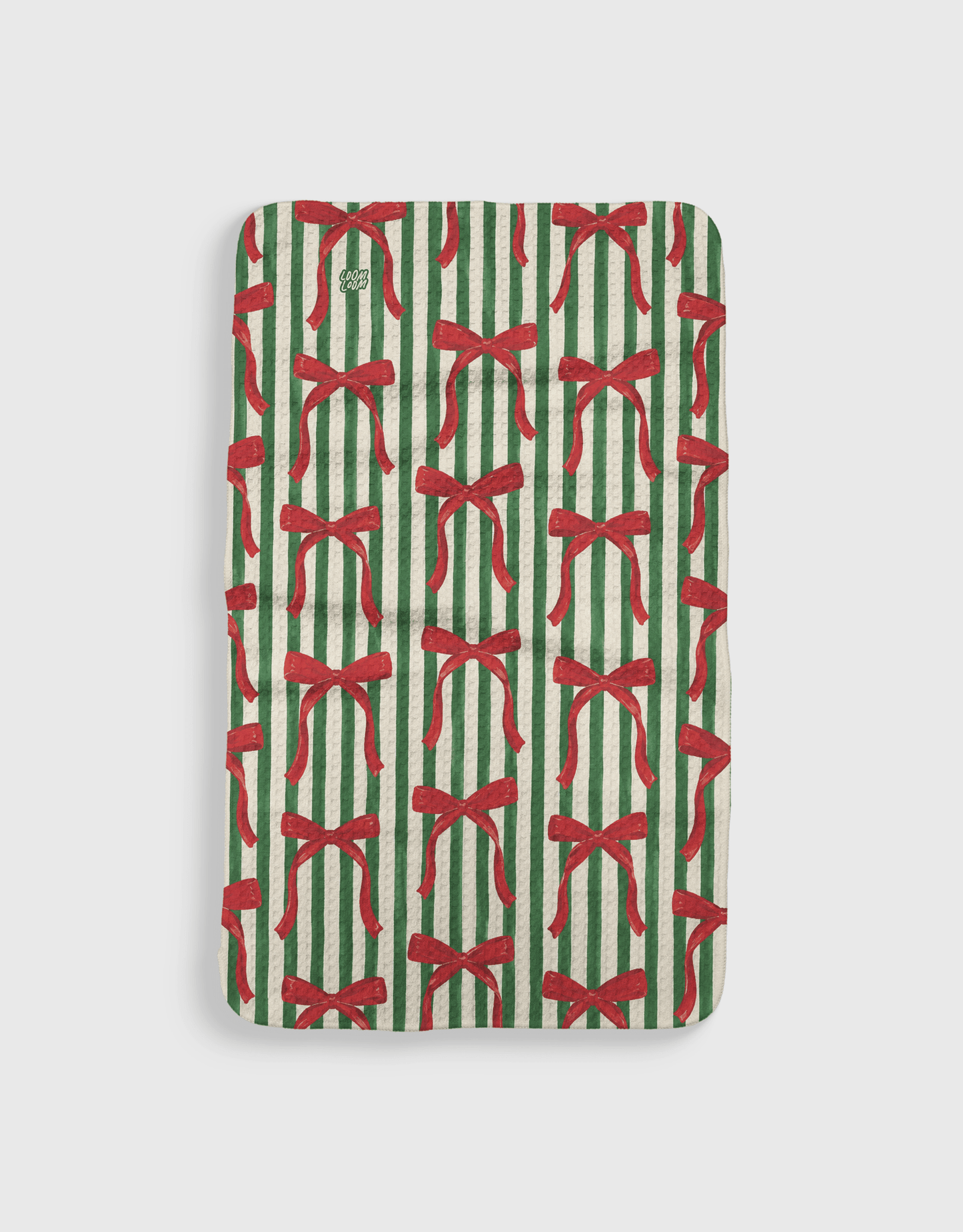 Christmas Ribbon Stripe - Loom Loom