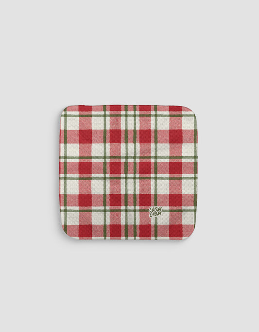 Christmas Flannel Dishcloth