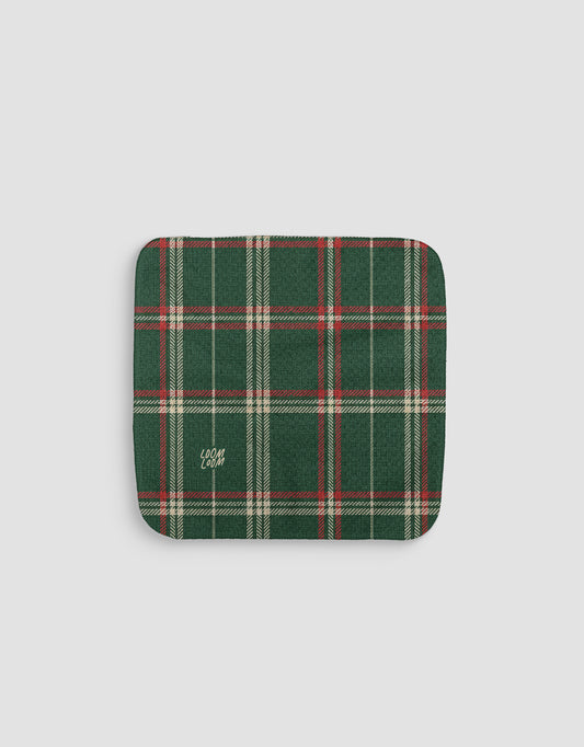 Holiday Plaid Dishcloth