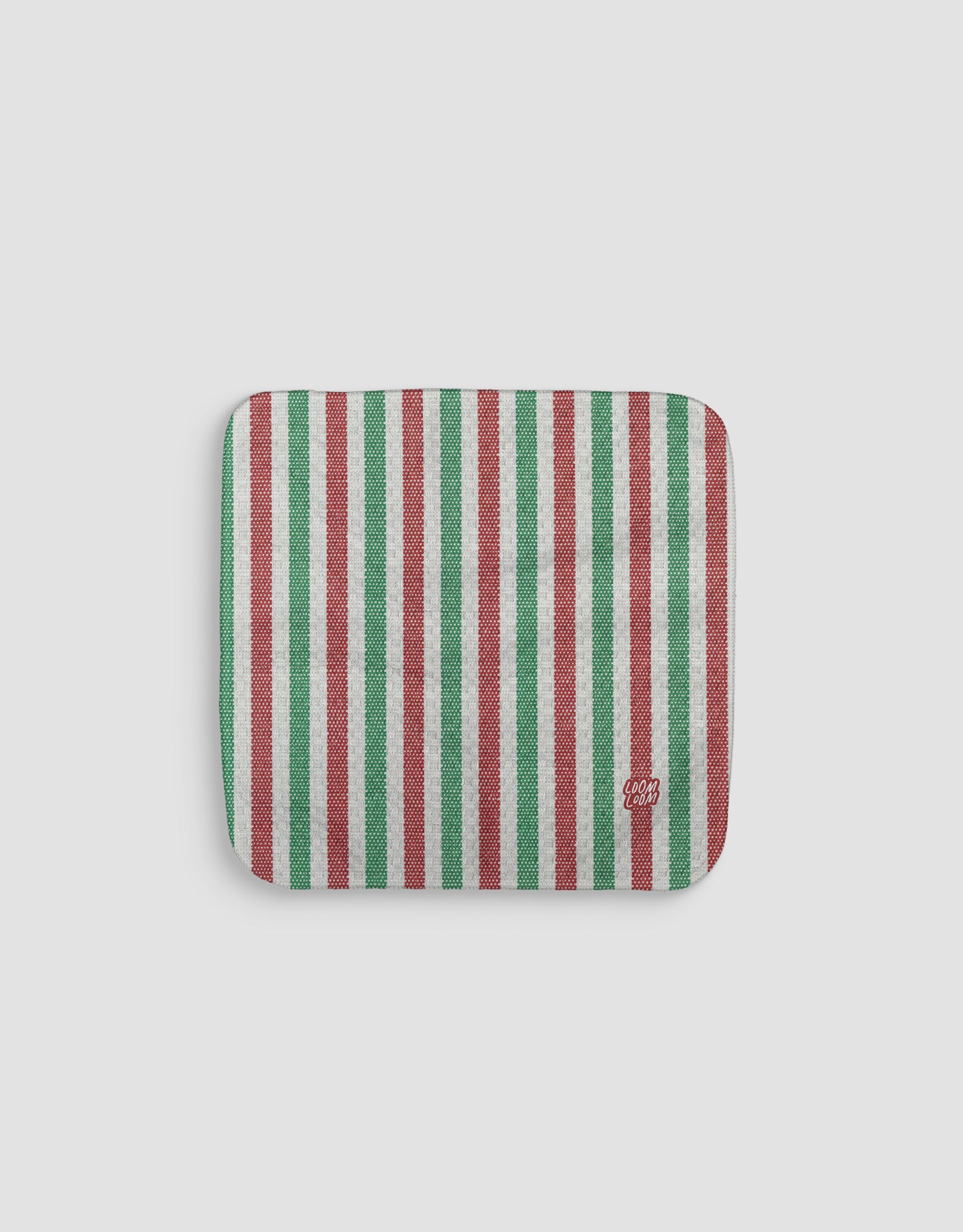 Christmas Stripes Dishcloth