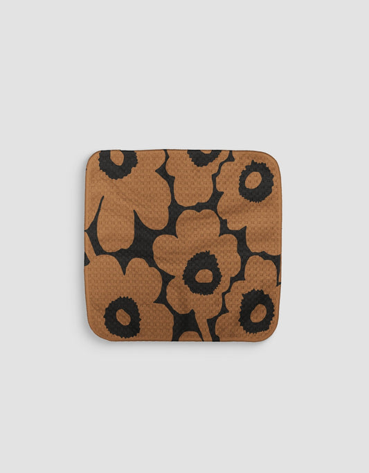 Chubby Flowers Dark Dishcloth - Loom Loom