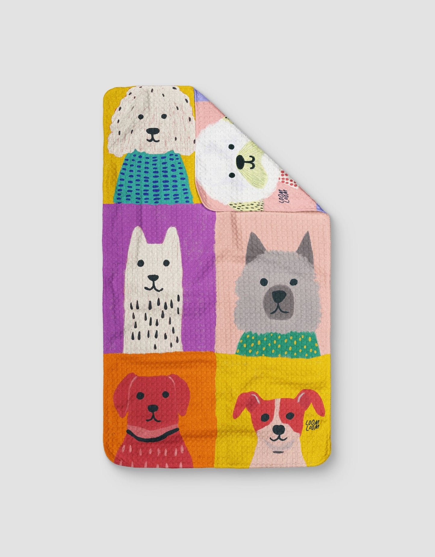 Color Box Dogs Reversible - Loom Loom
