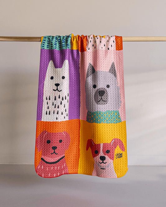 Color Box Dogs Reversible - Loom Loom