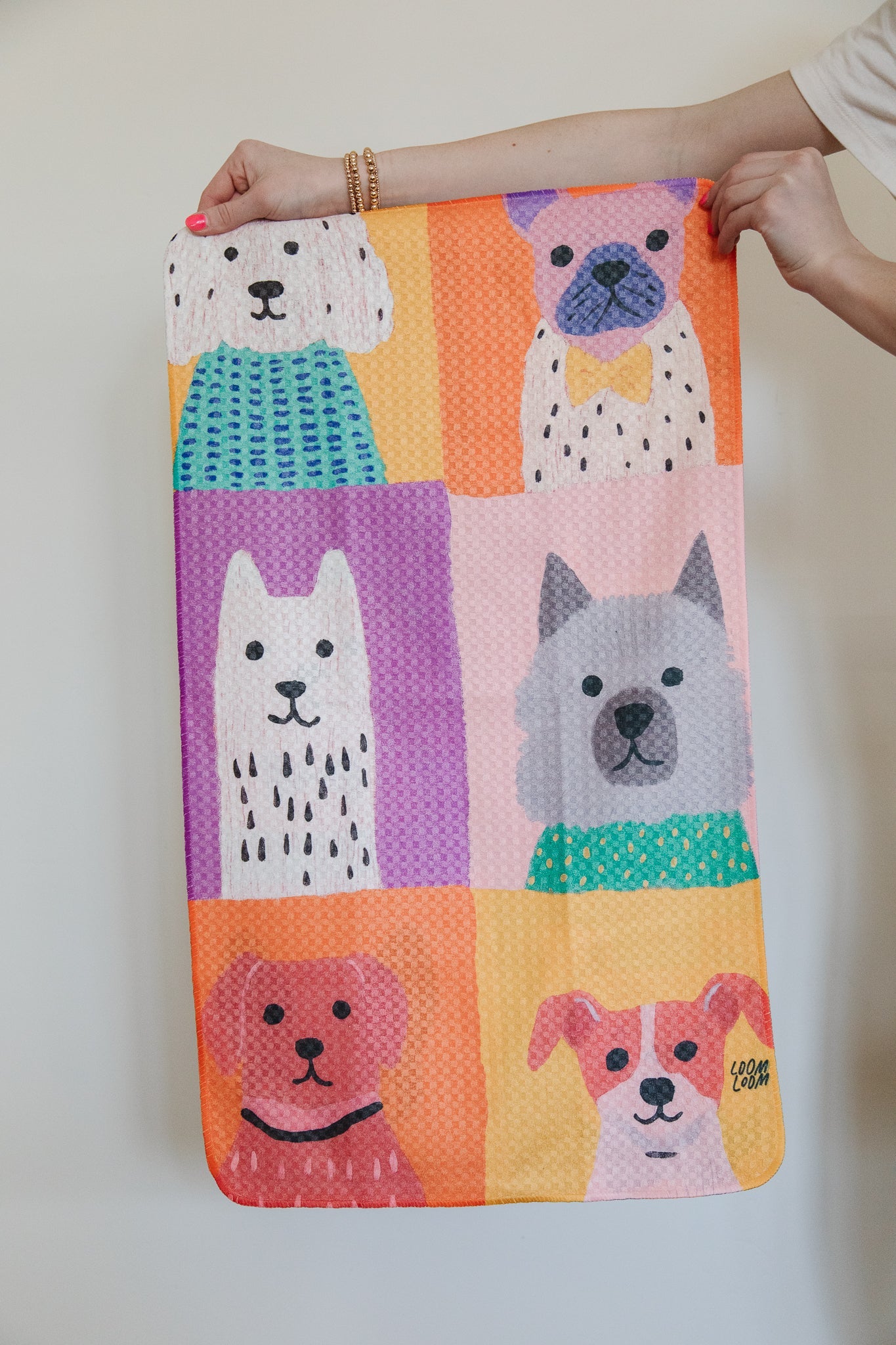 Color Box Dogs Reversible - Loom Loom