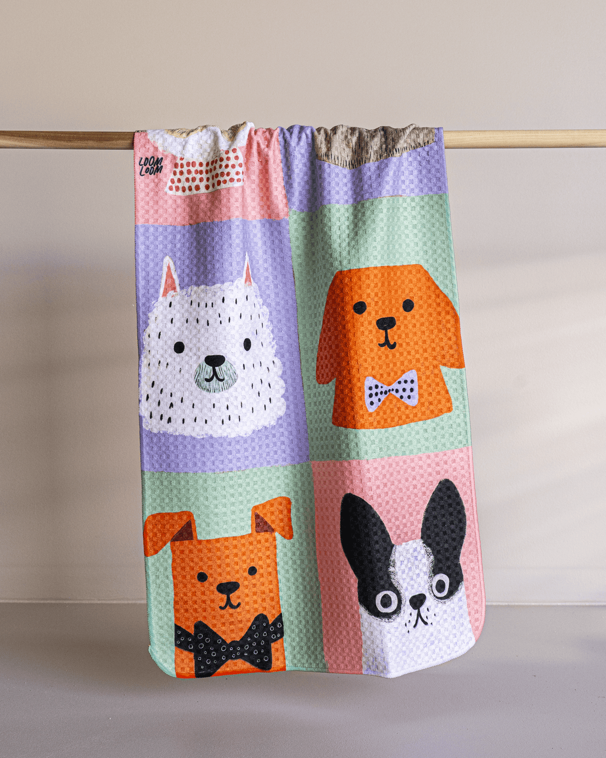 Color Box Dogs Reversible - Loom Loom