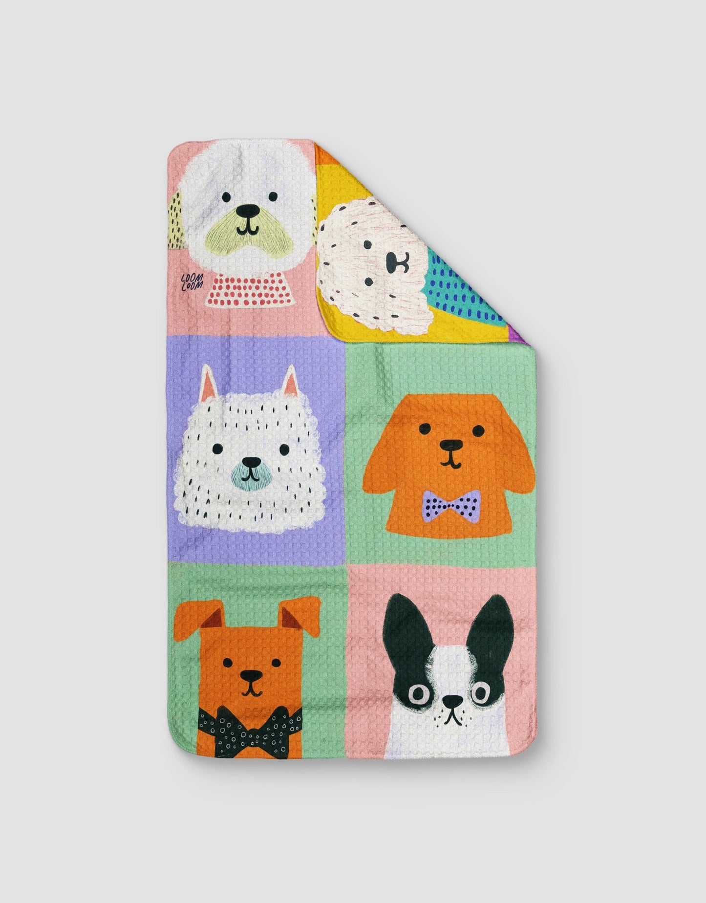Color Box Dogs Reversible - Loom Loom