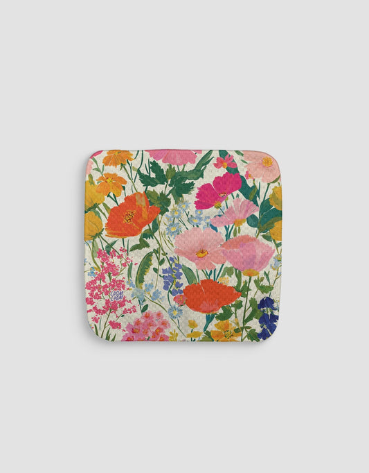 Colorful Floral Dishcloth - Loom Loom