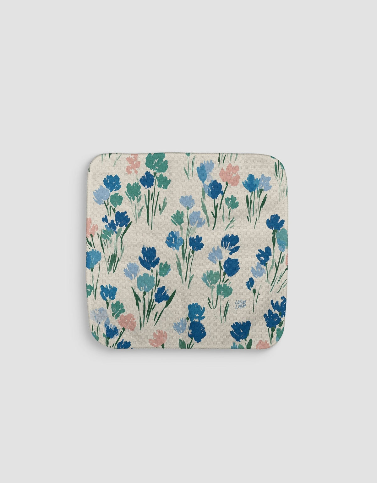 Cool Flowers Dishcloth - Loom Loom