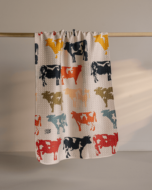 Cow Stencil - Loom Loom