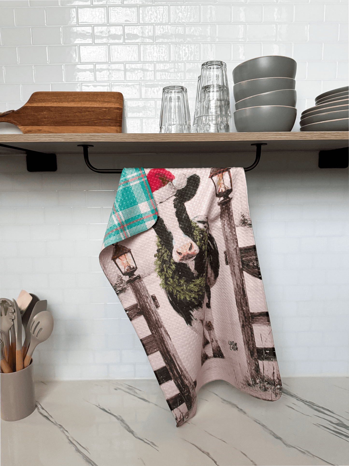 Christmas Cow Reversible