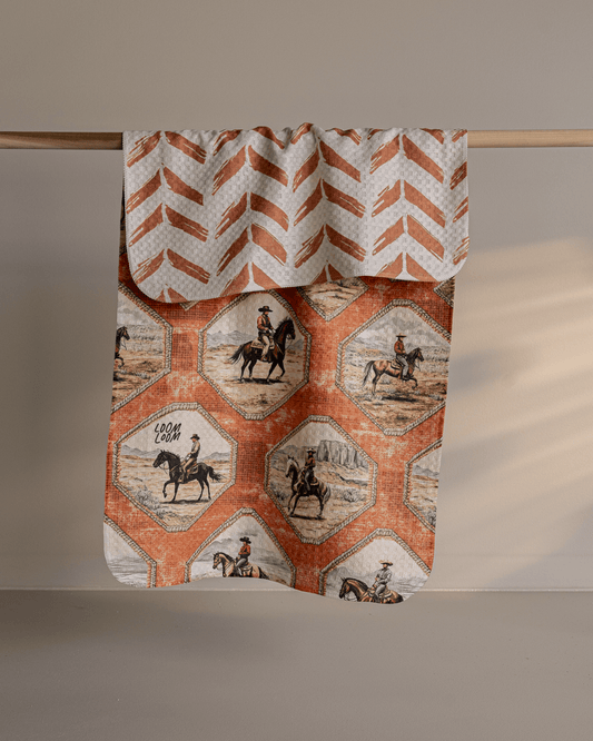 Cowboy Chevron Reversible - Loom Loom