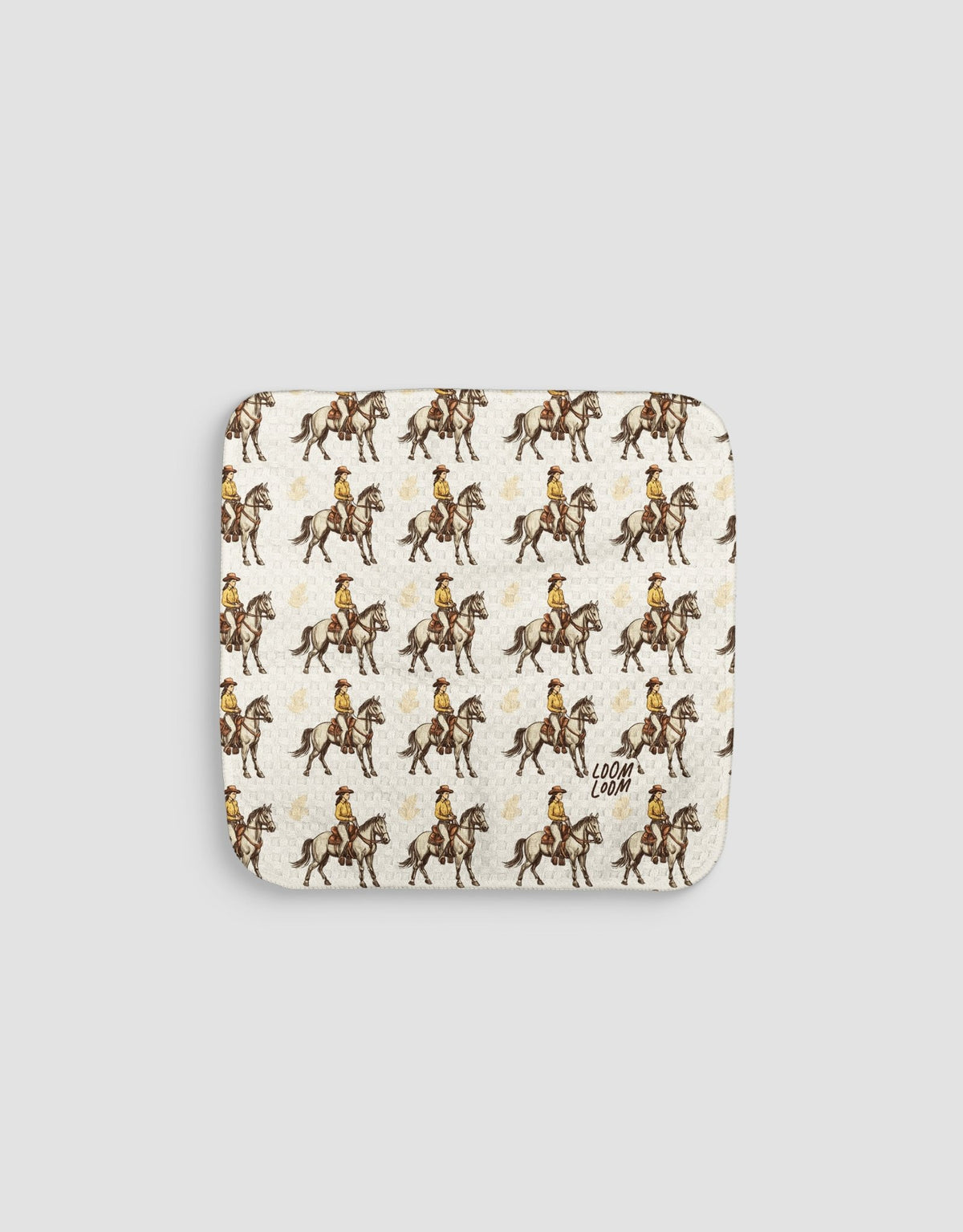 Cowgirls Dishcloth - Loom Loom