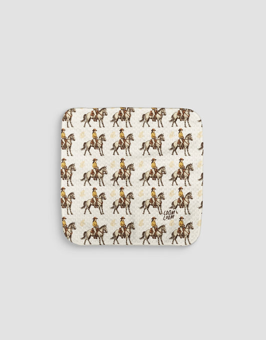 Cowgirls Dishcloth - Loom Loom