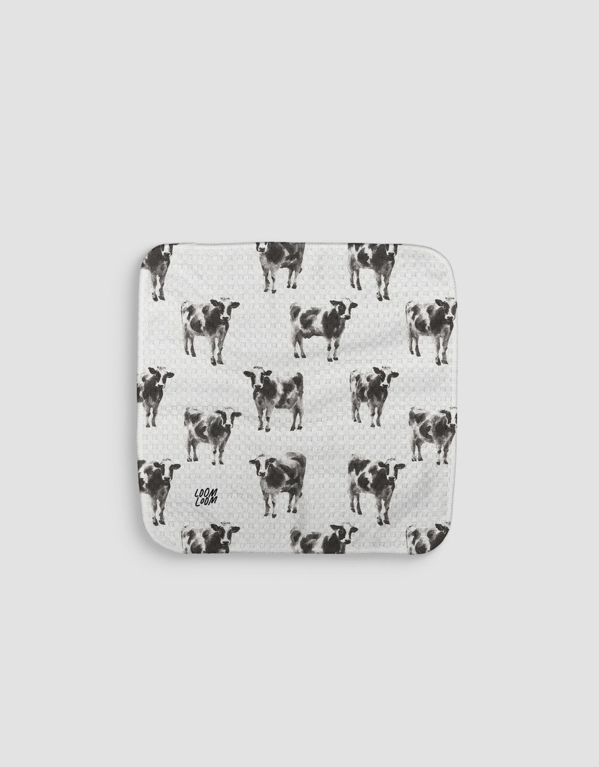 Cows Dishcloth - Loom Loom