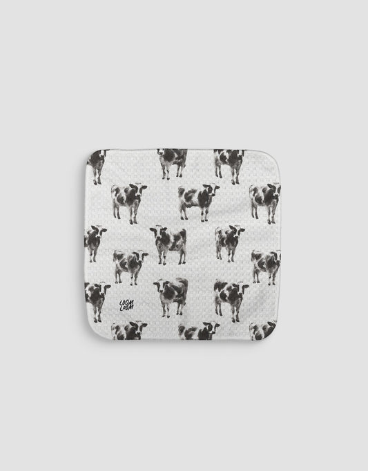 Cows Dishcloth - Loom Loom