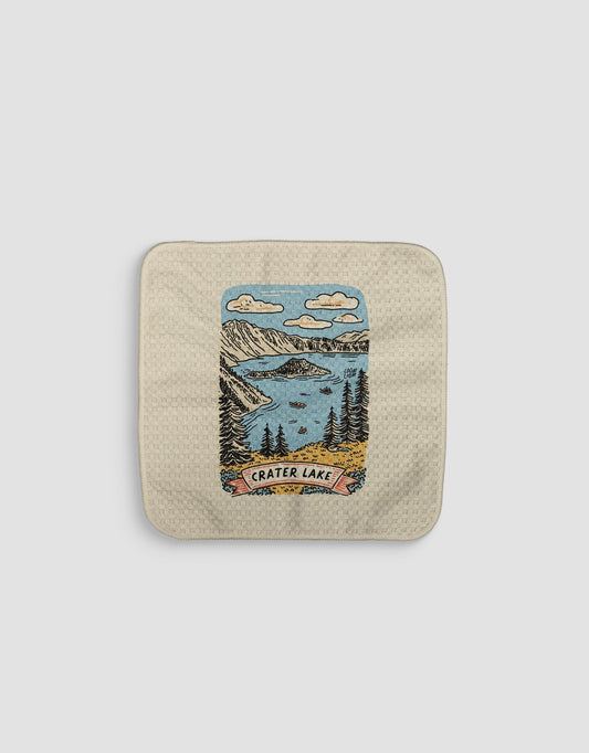 Crater Lake Dishcloth - Loom Loom