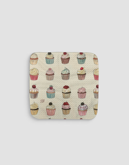 Cupcakes Dishcloth - Loom Loom