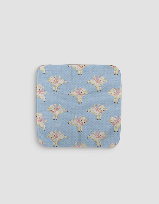Cute Lambs Dishcloth - Loom Loom