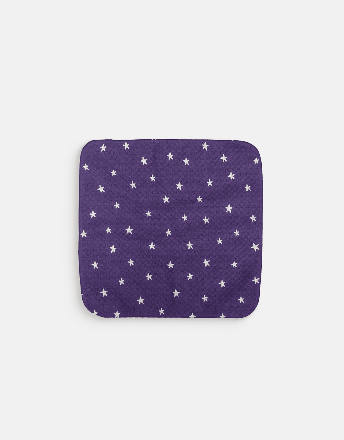 Dark Purple Stars Dishcloth - Loom Loom