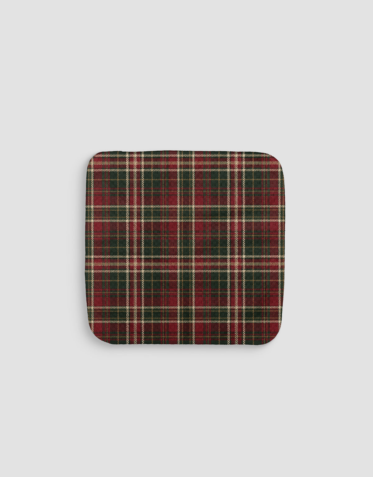 December Plaid Dishcloth