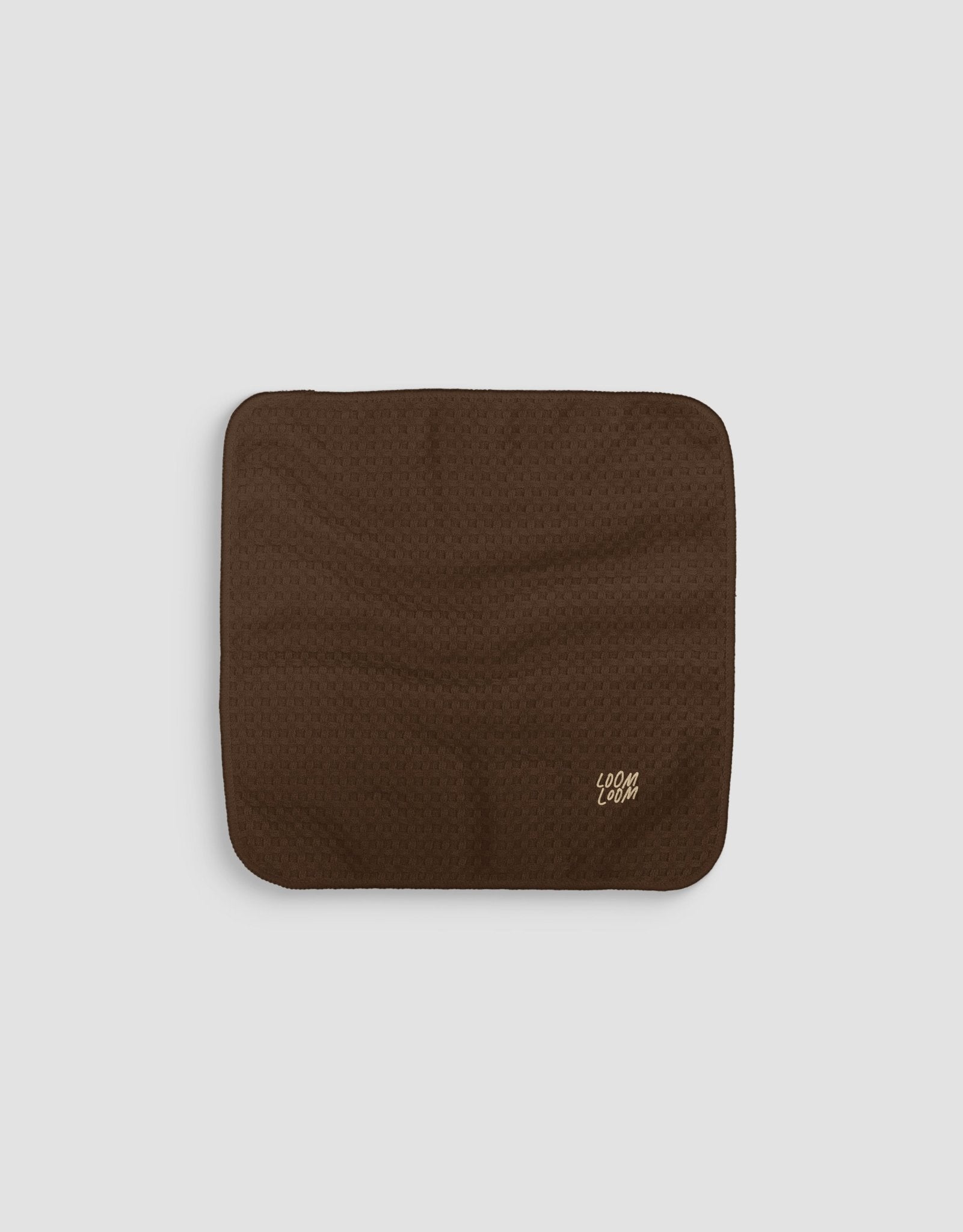 Deep Espresso Brown Dishcloth - Loom Loom