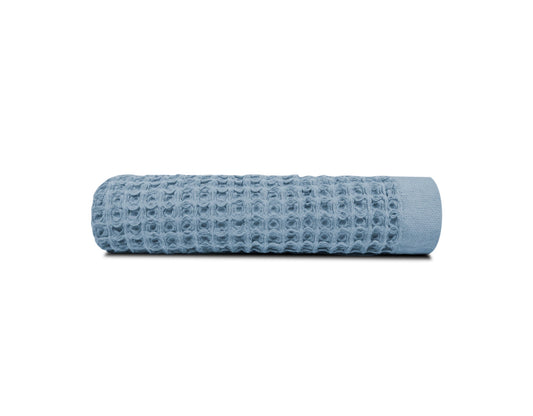 Denim Waffle Bath Towel - Loom Loom